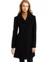 Larry Levine Women's Classic Wool Coat