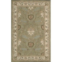 India House IH76 Rectangle Rug, Sage, 8-Feet by 10.6-Feet