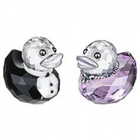 Swarovski Happy Ducks - Sir and Lady Duck Figurine