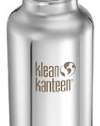 Klean Kanteen Reflect Stainless Steel 27 Ounce Water Bottle with Bamboo Cap