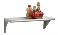 Seville Classics 24-Inch by 8-1/4-Inch Stainless Steel Wall Shelf