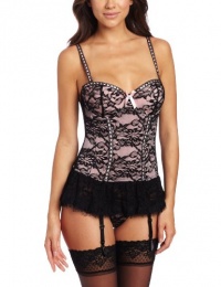 Seven Til Midnight Women's Victorian Lace Bustier