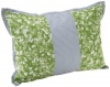 Tommy Hilfiger Hydrangea Petals Decorative Pillow, Green, 14 x 20