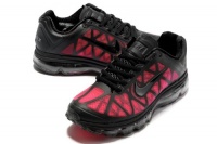 Nike Air Max 2011+ Womens Running Shoes Black/Cherry 429890-065-9.5