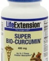 Life Extension Super Bio-curcumin, 400mg, Vegetarian Capsules, 60-Count