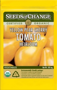 Seeds of Change S10997 Certified Organic Yellow Pear Cherry Tomato