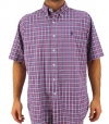 Ralph Lauren Men Classic Fit Plaid Short Sleeve Shirt