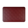 WellnessMats Antifatigue Kitchen Mats - Moire: Burgundy