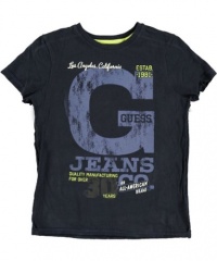 Guess All-American T-Shirt (Sizes 2T - 4T) - navy, 3t