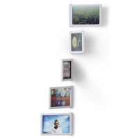 Umbra Fotoflip Set of Five Double-Sided 4-Inch-by-6-Inch Picture Frames