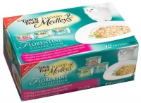 Fancy Feast Elegant Medleys for Cats, Florentine Collection with Garden Greens, 12-Count (Pack of 2)