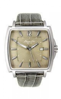 Kenneth Cole New York Leather Grey Dial Men's watch #KC1803