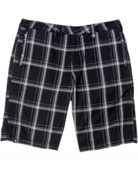 Wear 'em any way you like 'em. These reversible shorts from Univibe double your options.