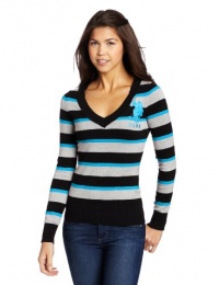 US Polo Assn. Juniors Striped Sweater With Three Contrasting Colors