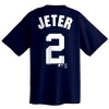 Derek Jeter New York Yankees Name and Number T-Shirt, Athletic Navy