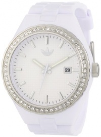 Adidas Women's ADH2033 White Cambridge Analog Stones Watch