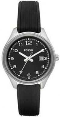 Fossil Flight Mini Silicone Watch - Black