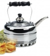 Simplex Heritage Gas Tea Kettle, Chrome