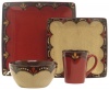 222 Fifth Toledo 16-Piece Dinnerware Set