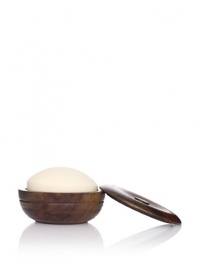 Taylor of Old Bond Street Sandalwood Shaving Soap in a Wooden Bowl, 3.5 oz.