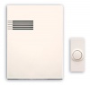 Heath/Zenith SL-6164-B Wireless Battery-Operated Musical Door Chime Kit with 64 Tunes, White