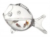 CLEAR FISH BOWL - CLEAR FISH SHAPED BOWL