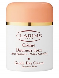 Essential daytime moisture care to calm and soothe sensitive facial skin. Its creamy texture is enriched with the gentlest botanicals to comfort delicate, temperamental skin. Immediately helps calm sensitive skin discomfort, diminishes redness and helps maintain perfect moisture balance. Available in an airless pump container only, 1.7 oz. Imported from France. 