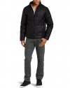 Marc Ecko Cut & Sew Men's Quilted Coated Jacket