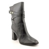 Diane Von Furstenberg Yardley Womens Size 10 Black Leather New/Display