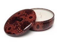 Voluspa Decorative 3 Wick Tin/Burmese Rosewood, 12oz Tin