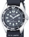 Citizen Women's EP6000-07H Eco-Drive Professional Diver Black Rubber Strap Watch