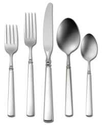 Oneida, famous for nearly a century of superior metal craftsmanship, introduces the classic and refined Easton flatware set in 18/10 stainless steel. Part of the Patterns for a Lifetime series, this place settings collection will always be available for replacement.