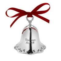 Towle 2012 Silver Plated Pierced Bell Ornament, 33rd Edition