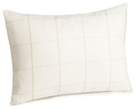 Calvin Klein Home Studio Collection Openweave Grid Decorative Pillow, Wet Sand