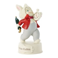 Department 56 Snowbabies Guest Collection by White Rabbit Figurine, 3.625-Inch