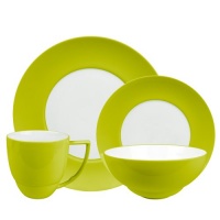 Waechtersbach Uno 4-Piece Place Setting Dinnerware Set, Mint