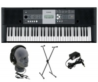 Yamaha YPT-230 Premium Keyboard Pack with Headphones, Power Supply, and Stand