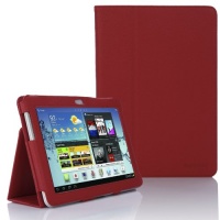 Supcase Samsung Galaxy Tab 2 10.1 GT-P5113 Slim Fit Case (Red) with Stand -Black, Green, Purple, Blue, Dark Pink, Red, Pink