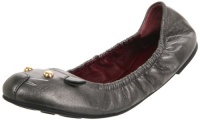 Marc by Marc Jacobs Women's 626077/17 Ballet Flat,Slate,39.5 EU/39.5-9.5 M US