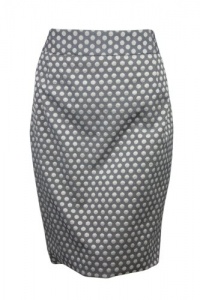 Calvin Klein Womens Polka Dot Pencil Skirt