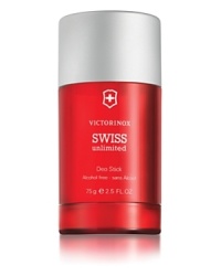 Developed with natural essences originally found in Switzerland, the new Victorinox Fragrance has a taste of true authenticity. Savor the unique and aromatic scent of Genepi liquor and Absinthe with the invigorating woody freshness of the Swiss Alps Silver Fir.- Swiss Unlimited Alcohol Free Deodorant Stick- 2.5 oz.