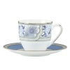 Lenox Marchesa Couture Espresso Cup and Saucer, Sapphire Plum