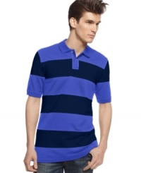 Tough to beat. This rugby-style polo from Club Room will be a real style workhorse once you put it in your rotation.