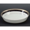 Noritake Crestwood Cobalt Platinum Oval Vegetable Bowl