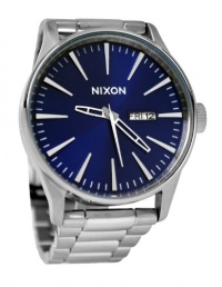 Nixon Sentry SS Watch Blue Sunray, One Size