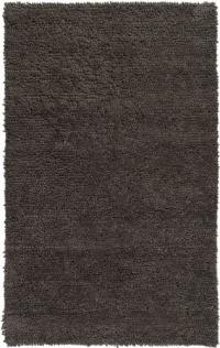 Area Rug 3x5 Rectangle Shag Gray Color - Surya Aros Rug from RugPal