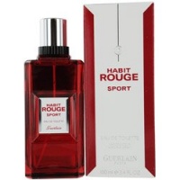 HABIT ROUGE SPORT by Guerlain for MEN: EDT SPRAY 3.4 OZ