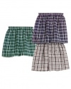 Hanes 3-pk. Woven Boxers Boys