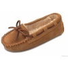 Minnetonka Girl's Cassie Cinnamon Slipper - toddler size 8