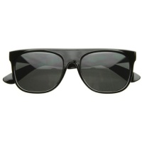 Designer Inspired Modern Super Flat Top Wayfarers Style Sunglasses